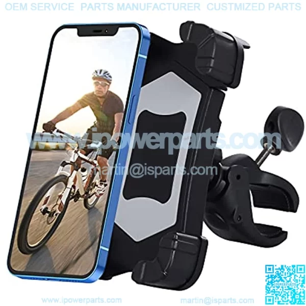 Anti Shake & Super Stable Bike Phone Mount Holder,4.7-6.8 lnches Universal for All Smart Phone, Motorcycle,Bike,Stroller,Scooter Handlebars Holder