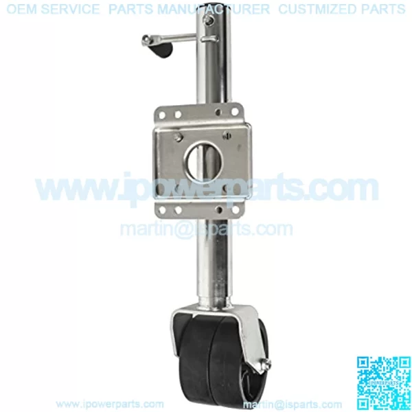 Trailer Dual 6-Inch Wheel 1500 Lbs Capacity Swing-Back Boat RV Utility - Image 2