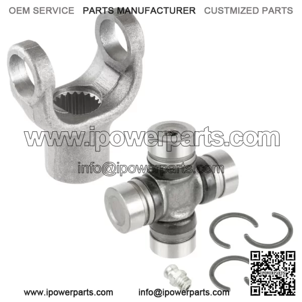 Rear Drive Shaft Yoke w/ U-joint for Yamaha Timberwolf 250 YFB250FW 4x4 1994-00