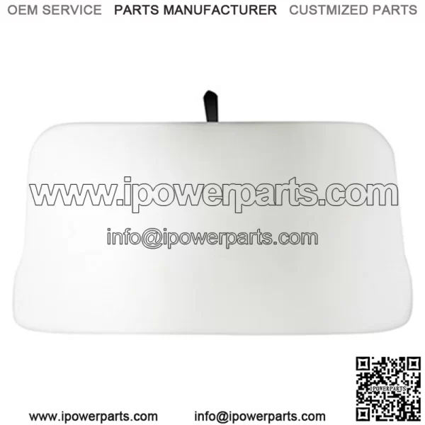 White Seat Bottom Assembly for - Gas (1973-93)