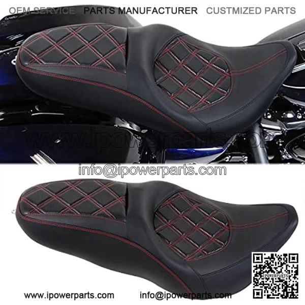 Driver Rider Passenger Seat For Harley Touring Road King Street Glide Electra Glide Road Glide 2009-2020