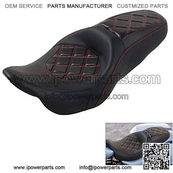 Driver Rider Passenger Seat For Harley Touring Road King Street Glide Electra Glide Road Glide 2009-2020 - Image 2