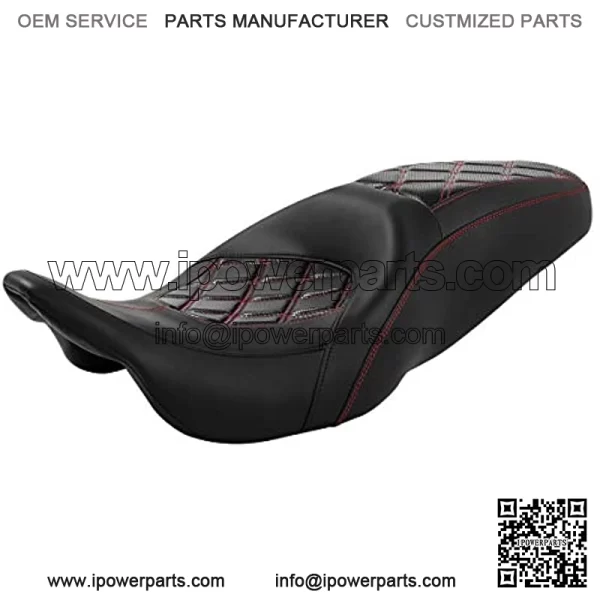 Driver Rider Passenger Seat For Harley Touring Road King Street Glide Electra Glide Road Glide 2009-2020 - Image 4