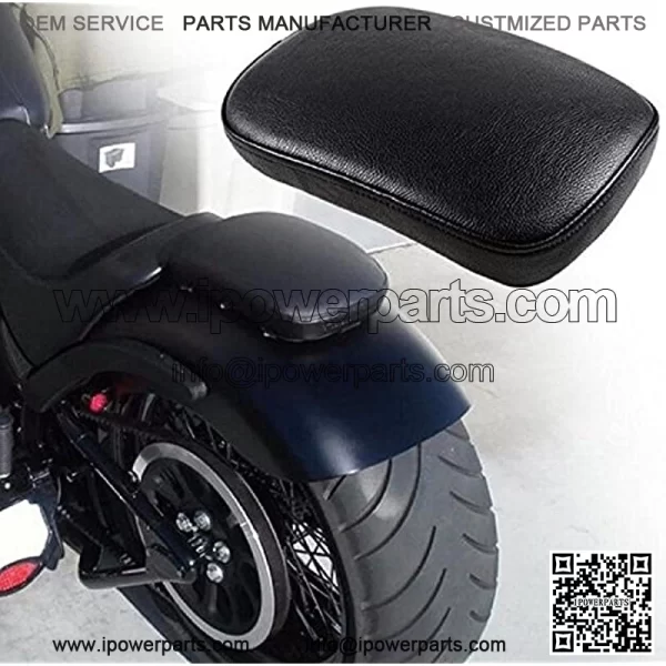 Rectangular Pillion Passenger Pad Seat 6 Suction Cup For Custom Chopper - Image 5