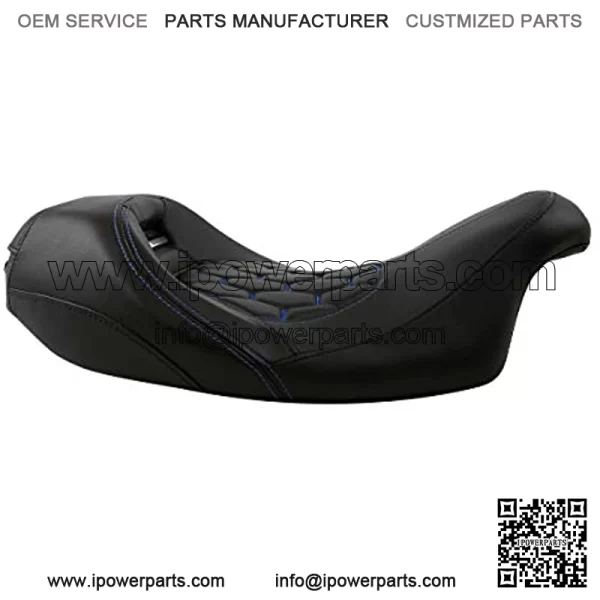 Solo Touring Seat Driver Rider Pillion Leather Seat Fit For Harley Road King Road Glide Street Glide Electra Glide Ultra Classic 2009-2020 - Image 4