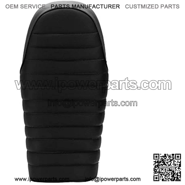 Motorcycle Cafe Racer Seat Universal Flat Brat Vintage Saddle Seat For CB Yamaha XJ (Black) - Image 3