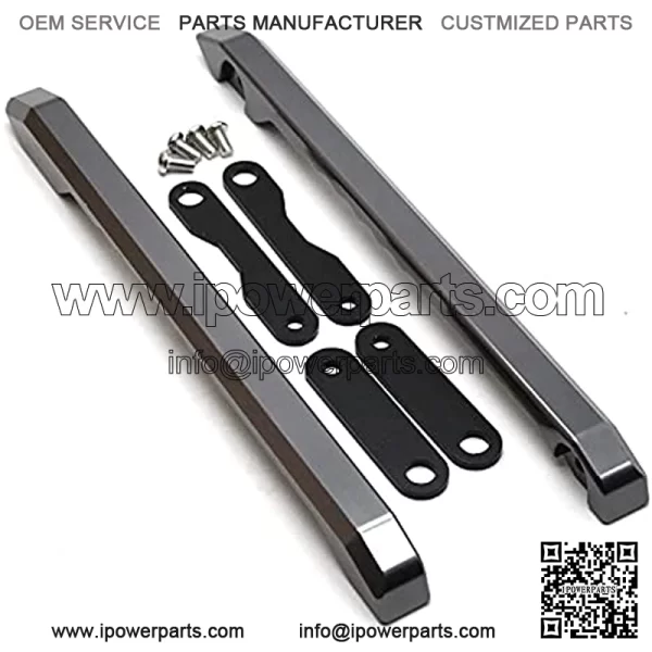Motorcycle Passenger Rear Grab Bar Rear Seat Rail Kit Grab Handles Hand Grips Tail Handle Armrest for Yamaha MT09 FZ09 MT-09 FZ-09 MT 09 FZ 09 2013 2014 2015 2016 2017 2018 2019 2020 2021(Titanium) - Image 3