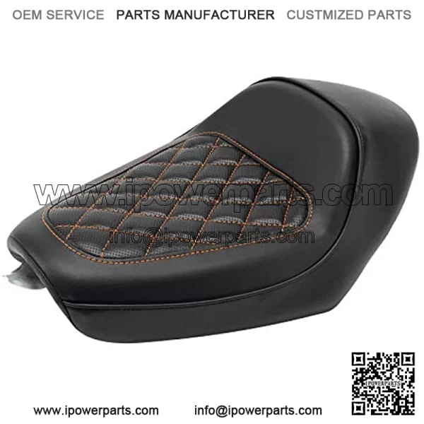 Rider Driver Pillion Cafe Solo Seat Cushion Fit For Harley Sportster Forty-Eight XL1200 883 2010-2021