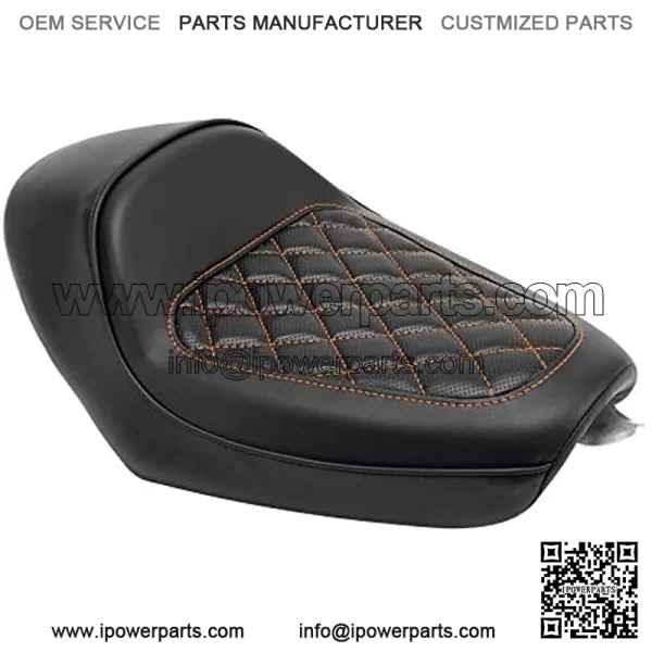 Rider Driver Pillion Cafe Solo Seat Cushion Fit For Harley Sportster Forty-Eight XL1200 883 2010-2021 - Image 2