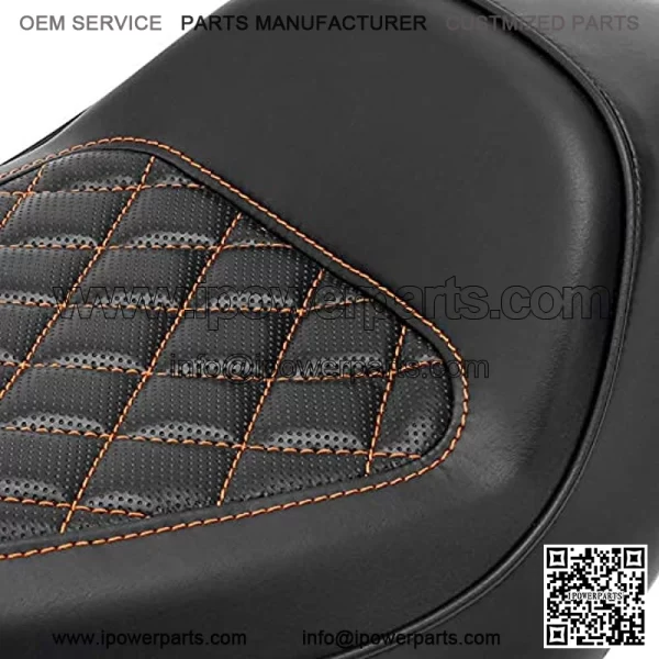 Rider Driver Pillion Cafe Solo Seat Cushion Fit For Harley Sportster Forty-Eight XL1200 883 2010-2021 - Image 4