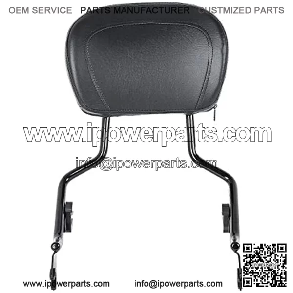 Detachable Backrest Sissy Bar+Luggage Rack+4-Point Docking Hardware Kit Fits for 2009-2013 Harley Touring Road King, Road Glide, Street Glide, Electra Glide Standard - Image 3