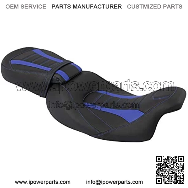 Rider and Passenger Seat 2-Up Motorcycle Low-Profile Seat Fit For Harley Road King Road Glide Street Glide Electra Glide Ultra Classic 2009-2020 - Image 5