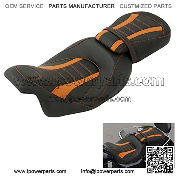 Rider and Passenger Seat   Seat Fit For Harley Touring Road King Road Glide Street Glide Electra Glide Ultra Classic 2009-2020