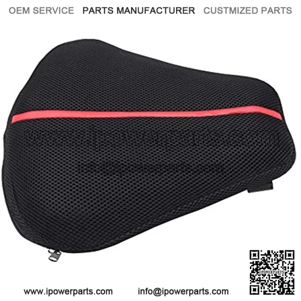 Seat Air Cushion Pad Compatible with Cruiser Sport Motorcycle Fits Most Seats of Sport Touring, 11" L x 11" W