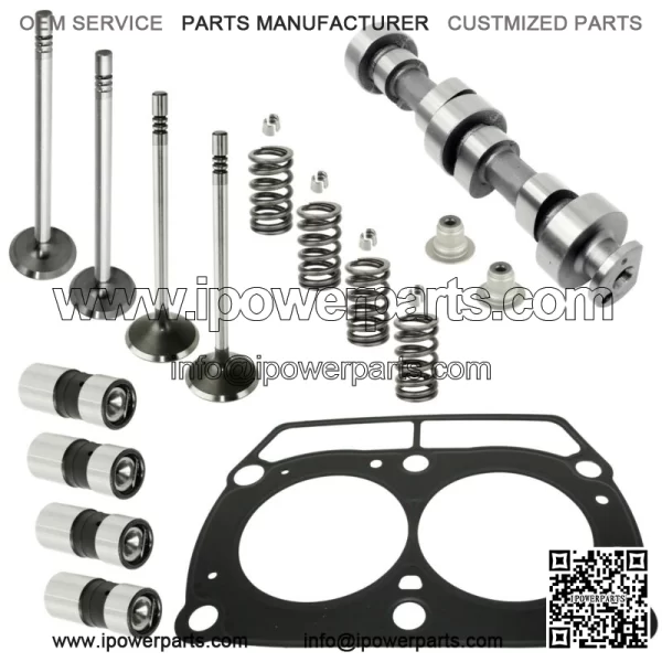 Camshaft and Cylinder Head Valve Gasket Kit Fits Polaris Ranger 800 6X6 2011-16