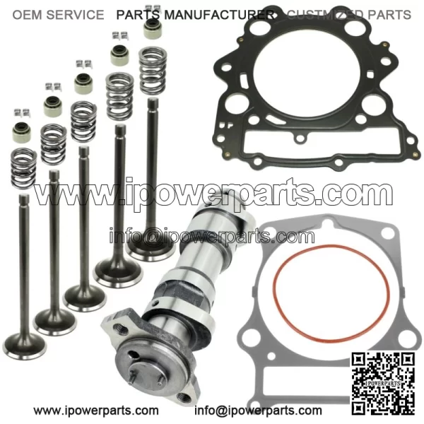 Camshaft and Cylinder Valve Gasket Kit Fits Yamaha Raptor 660R YFM660R 2X4 01-05