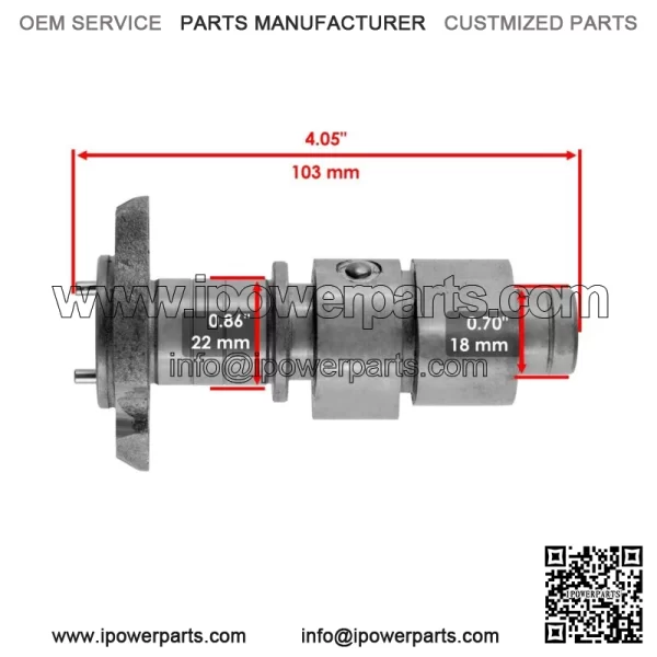 Camshaft Kit FRONT NEW For Kawasaki Brute Force 750 4x4i KVF750 2013-2021 - Image 2