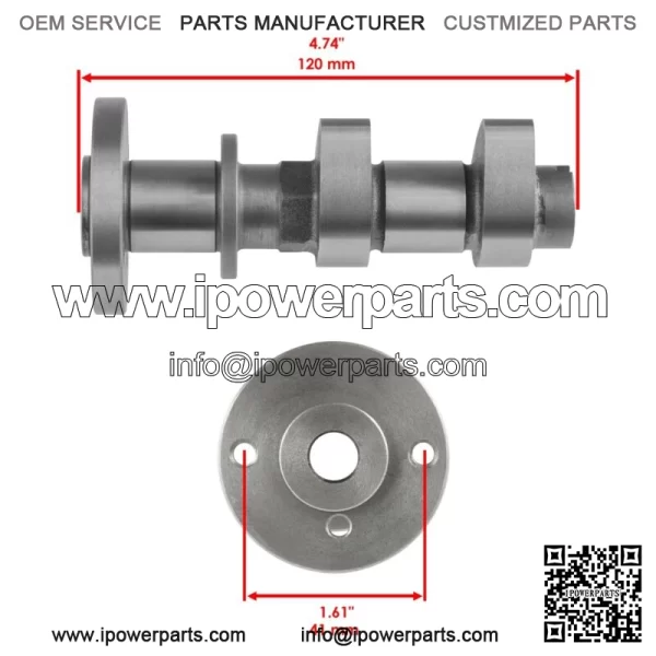 Exhaust & Intake Camshafts w/ Decompression for Polaris RZR 570 2014-2015 - Image 3