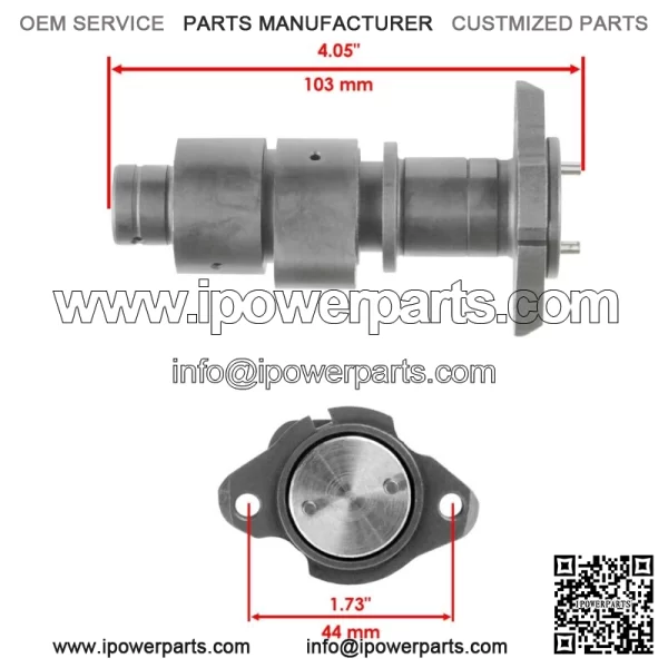 Front Camshaft Cam w/ Sprocke Fits Kawasaki Brute Force 650 KVF650 4x4 2005-2013 - Image 2