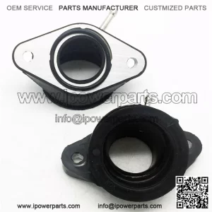2Pcs Carburetor Intake Manifold for Yamaha XV400 Virago XV500 XV535 Virago 535
