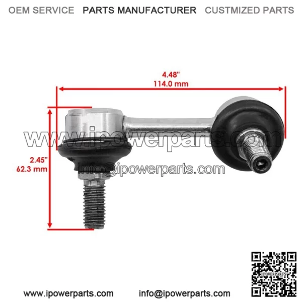 Can-Am Maverick X3 Max Turbo 2019-2024 Front Stabilizer Bar End Links (Left/Right) - Image 3