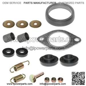 Polaris Scrambler 500 4X4 2001-2004 Exhaust Muffler Kit