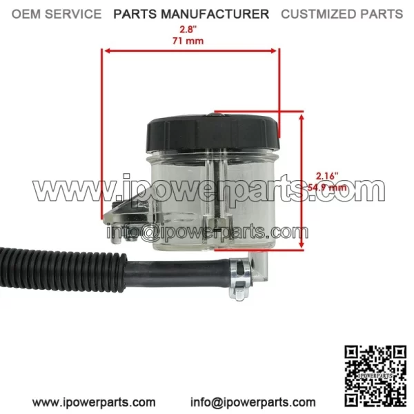 Can-Am Maverick X3 Max R Turbo 2018 Brake Fluid Reservoir Cup - Image 2