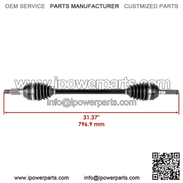 Can-Am Maverick X3 900 HO 2018 Front CV Axles (Left & Right Set) - Image 2