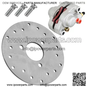 Polaris Scrambler 500 4X4/2X4 2001-2004 Rear Brake Disc Rotor w/Caliper Bolt