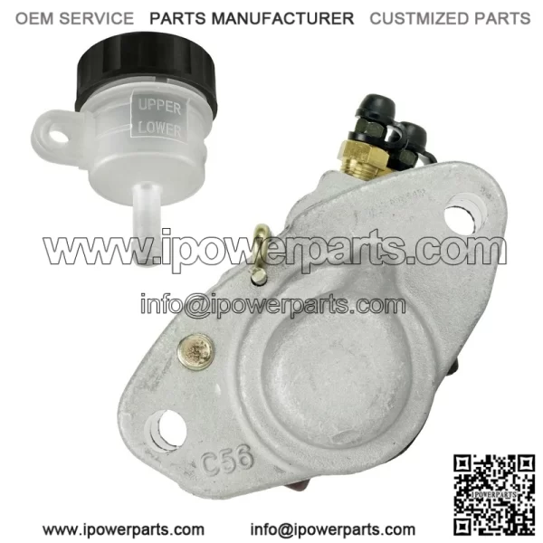 Polaris Scrambler 500 2X4/4X4 1998-2002 Rear Brake Caliper Pads & Fluid Reservoir - Image 2