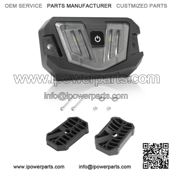 For CFMOTO ZForce 950 UTV SxS LED Interior Dome Light RGB White Roll Bar Mount