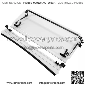 For CFMOTO UForce 1000 2019-2021 Front Vented Full Clear Flip Windshield