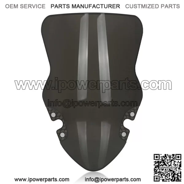 Windshield Screen Visor Windscreen FOR CFMOTO 450SR 450SS 2023-2024 Black NEW - Image 2